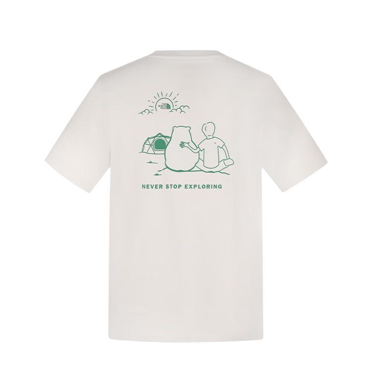 【代購】THE NORTH FACE Urban Exploration T Shirt Unisex QLI/Ecru NF0A8F5R-QLI