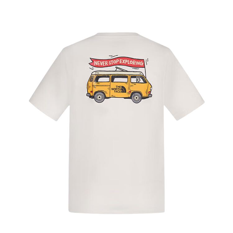 【代購】THE NORTH FACE Urban Exploration T Shirt Men's N3N/Ecru NF0A8F5Q-N3N