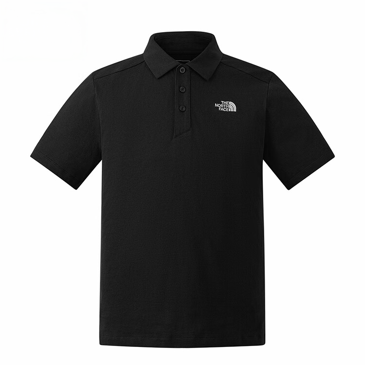 【代購】THE NORTH FACE Urban Exploration SS25 Polo Shirt Unisex Cosmic Black NF0A8EY7-JK3