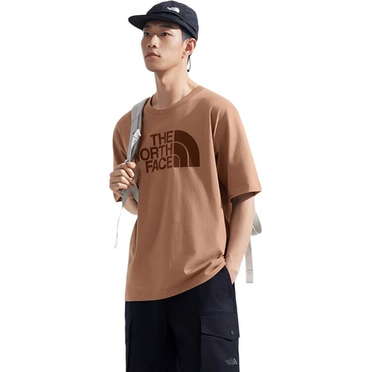 【代購】THE NORTH FACE Urban Exploration SS25 T Shirt Unisex 6IH/Latte Brown NF0A8D7X-6IH