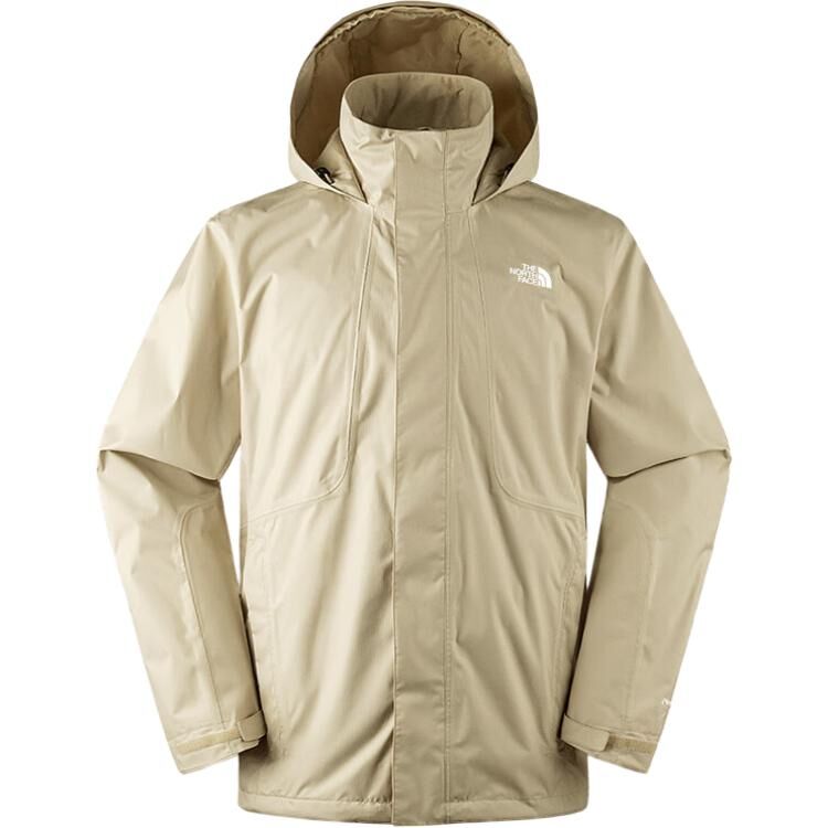 【代購】THE NORTH FACE Urban Exploration Waterproof, Windproof, And Abrasion Resistant Windbreaker Jacket Unisex Gravel Sand NF0A8AUM-AWA