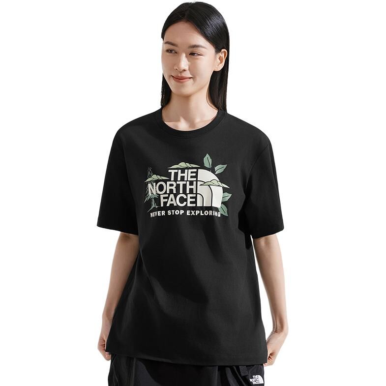 【代購】THE NORTH FACE Urban Exploration SS25 T Shirt Unisex Cosmic Black NF0A8D7W-JK3