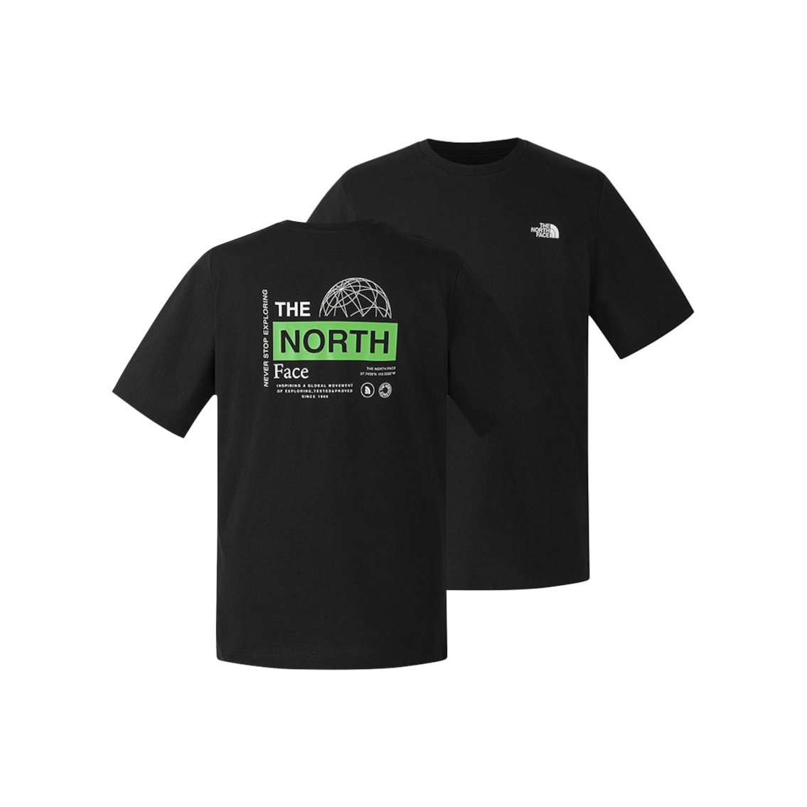 【代購】THE NORTH FACE Urban Exploration T Shirt Unisex Cosmic Black NF0A8GZ7-JK3