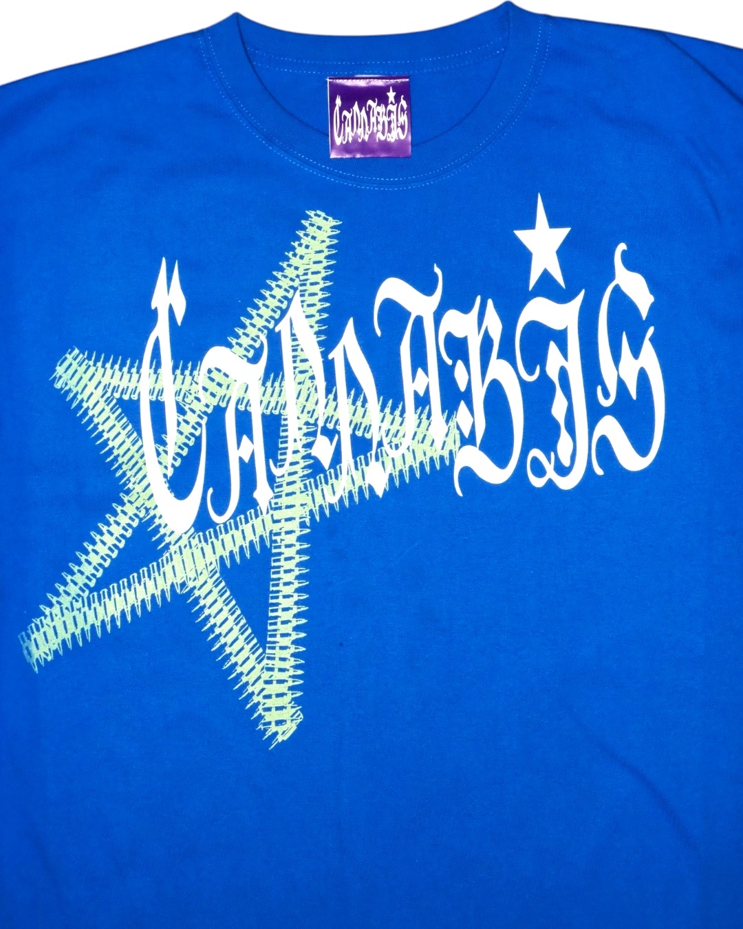 CANNABIS｜CANNABIS × Roydon T-shirt (Royal Blue)
