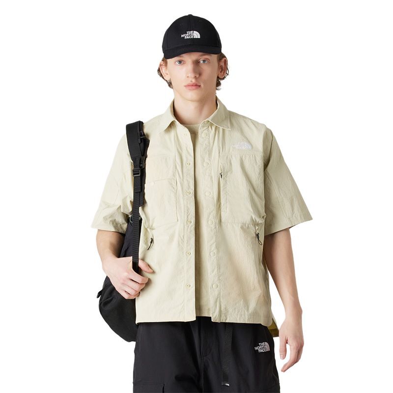 【代購】THE NORTH FACE Urban Exploration SS25 Shirt Men's 3X4/Gravel Sand NF0A8CKC-3X4