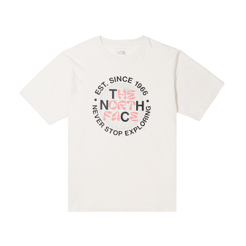 【代購】THE NORTH FACE Urban Exploration T Shirt Unisex QLI/Dune White NF0A8DEX-QLI