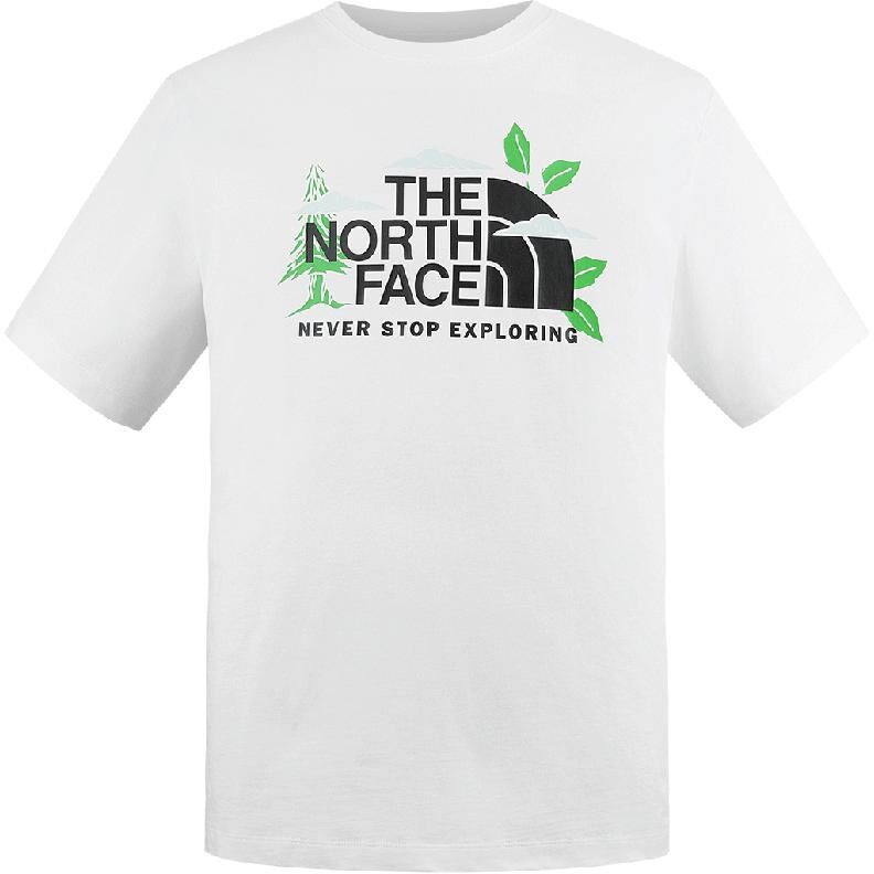 【代購】THE NORTH FACE Urban Exploration SS25 T Shirt Unisex Snow Peak White NF0A8D7W-FN4