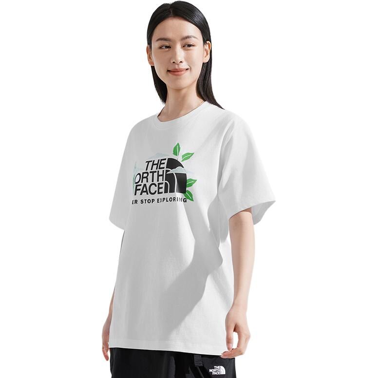 【代購】THE NORTH FACE Urban Exploration SS25 T Shirt Unisex Snow Peak White NF0A8D7W-FN4