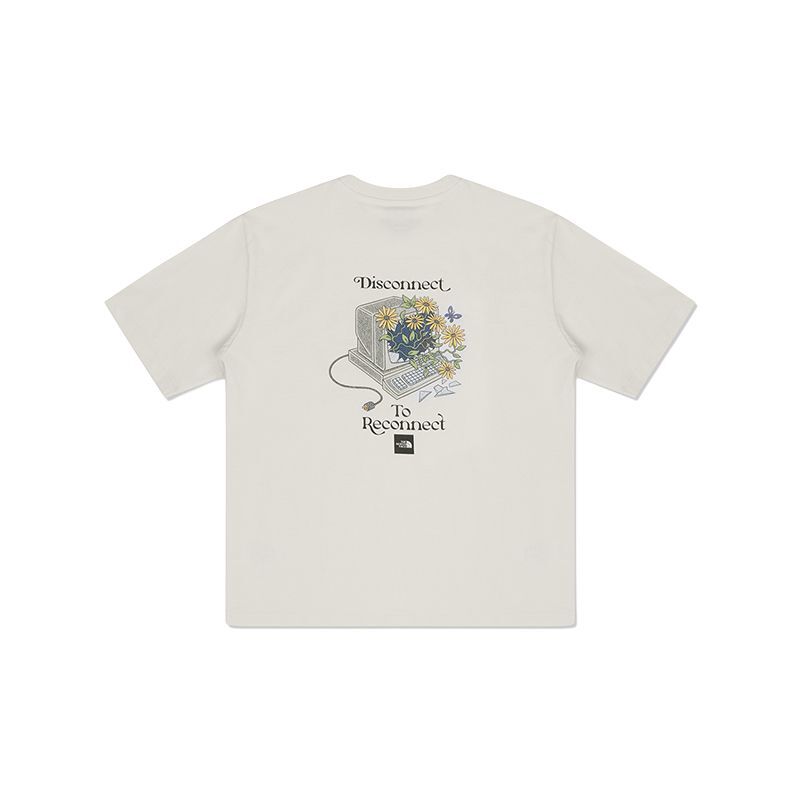 【代購】THE NORTH FACE Urban Exploration T Shirt Men's Dune White NF0A8C6R-QLI