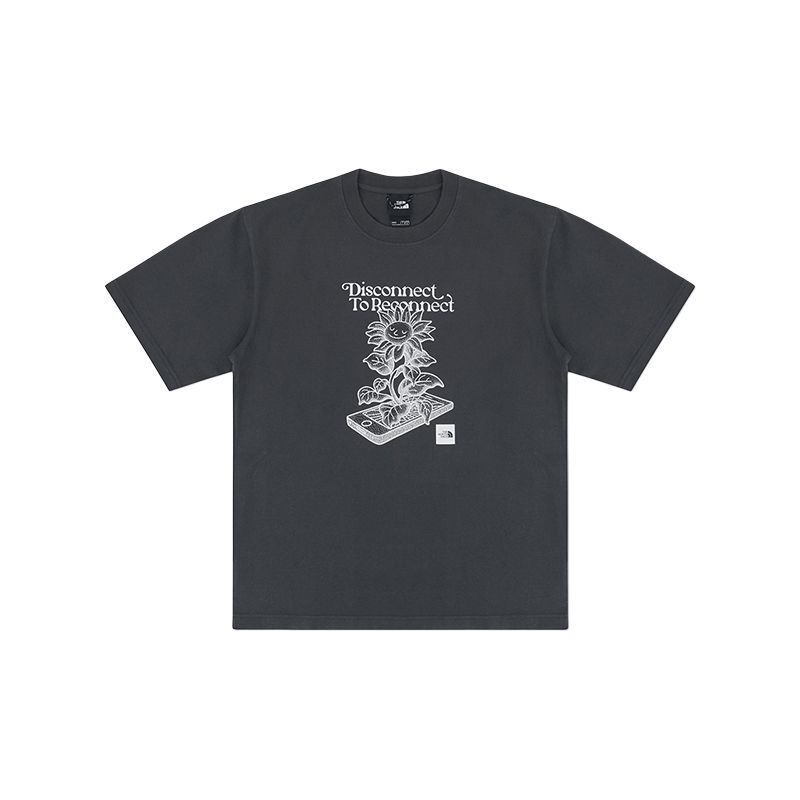【代購】THE NORTH FACE Urban Exploration T Shirt Men's Ink Carbon Gray NF0A8C6Q-0C5