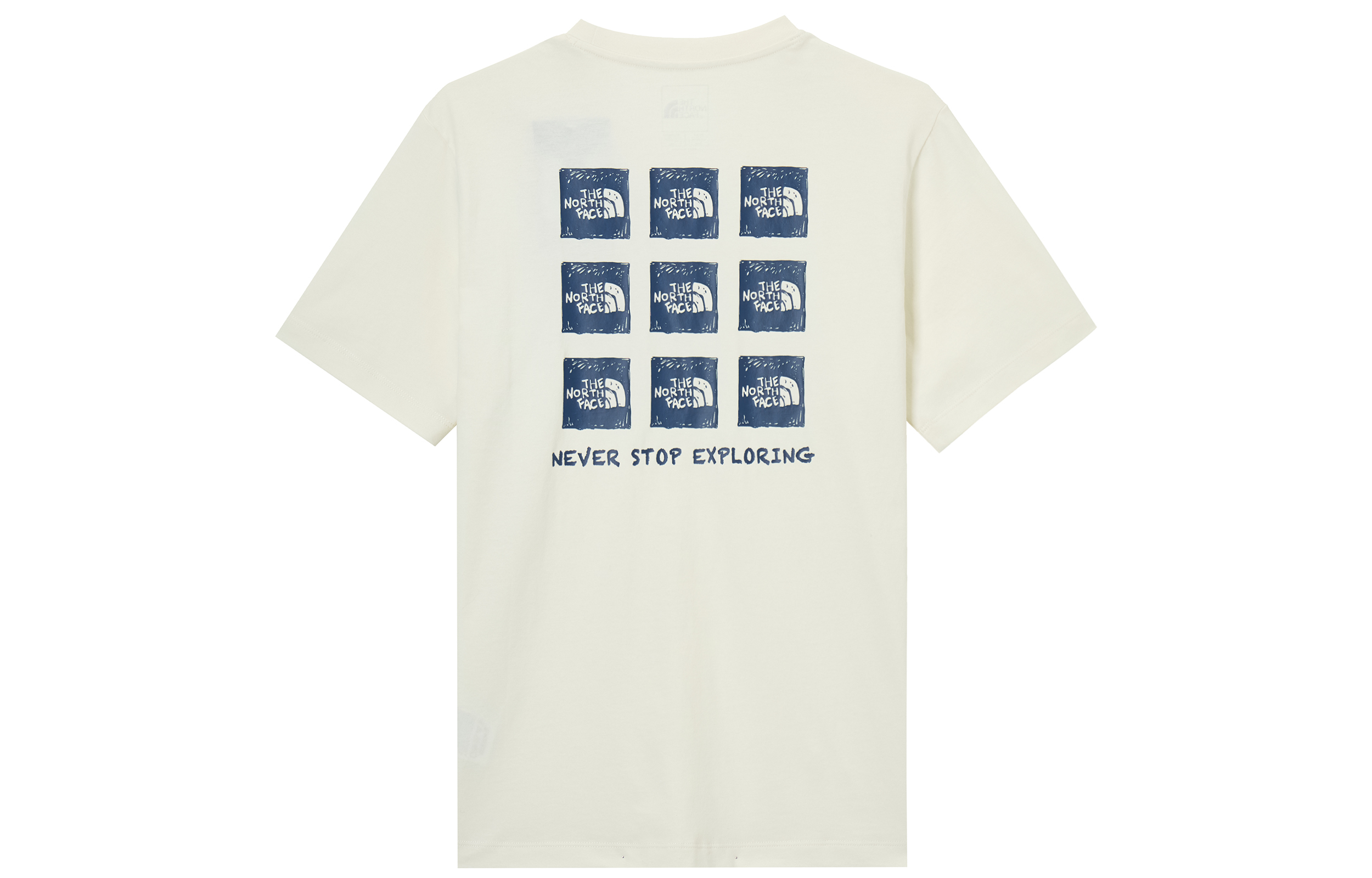 【代購】THE NORTH FACE Urban Exploration T Shirt Unisex QLI/Dune White NF0A8EY8-QLI