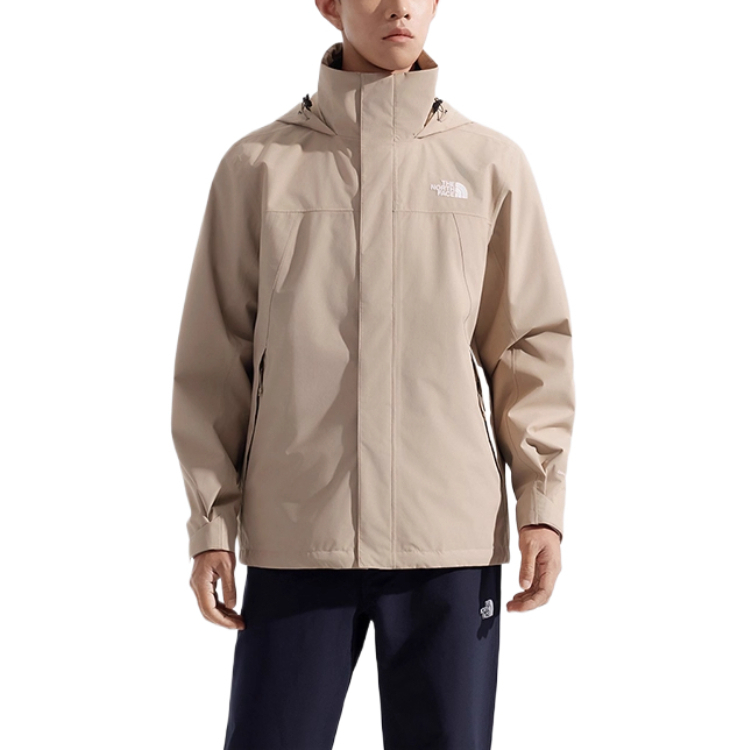 【代購】THE NORTH FACE Urban Exploration Windbreaker Jackets Men's Brown Hooded Moderate NF0A8GKX-BOX
