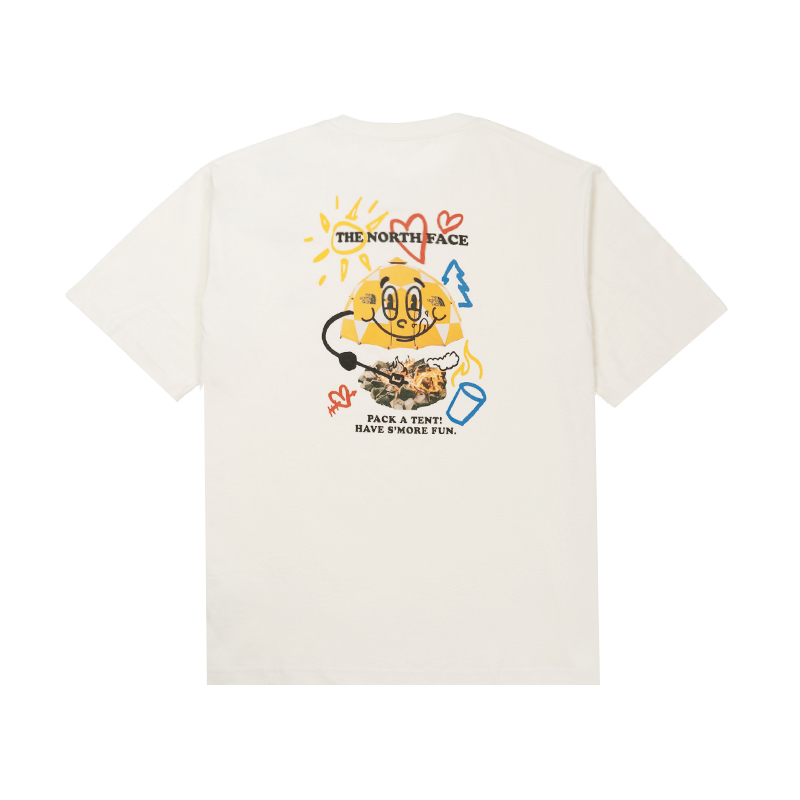 【代購】THE NORTH FACE Urban Exploration T Shirt Unisex Dune White NF0A8D85-QLI