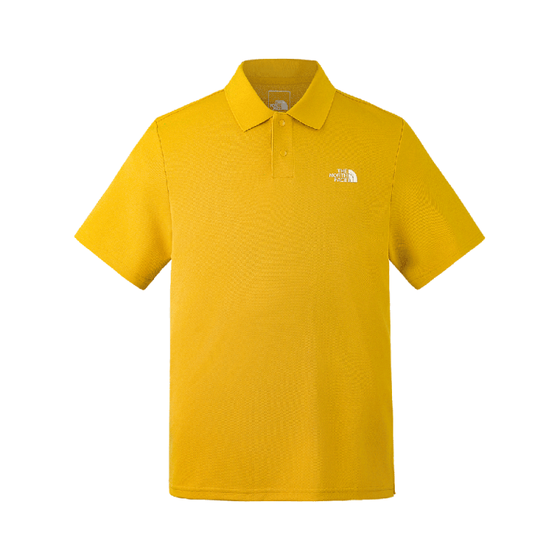 【代購】THE NORTH FACE Urban Exploration Polo Shirt Men's Yellow NF0A7WD2-0XI