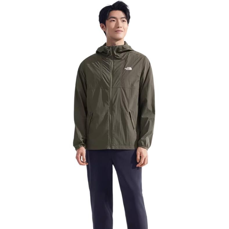 【代購】THE NORTH FACE Urban Exploration Sun Protection Clothing Men's Ebony Green NF0A8EZY-21L