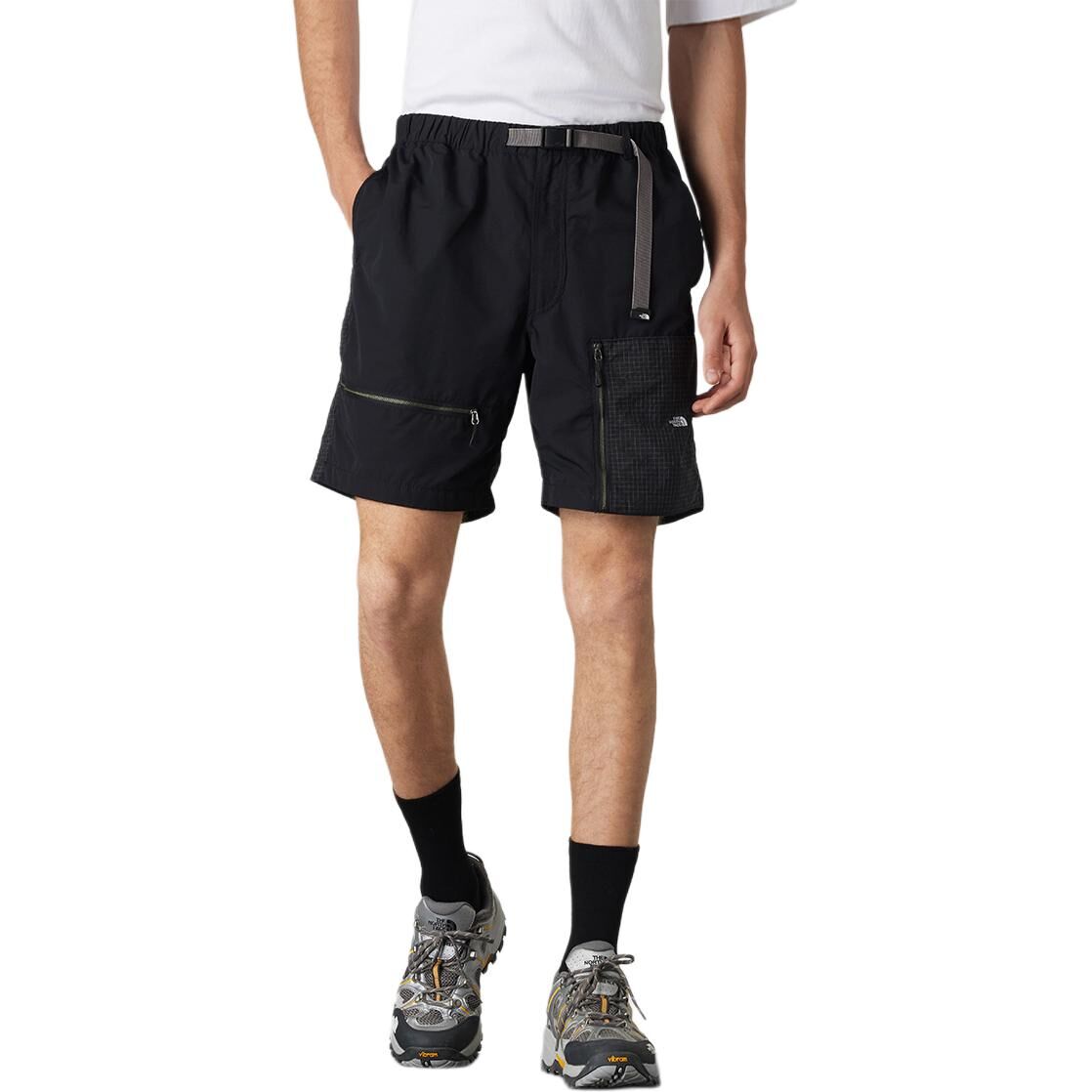【代購】THE NORTH FACE Urban Exploration SS25 Casual Shorts Men's Cosmic Black NF0A8DF7-JK3