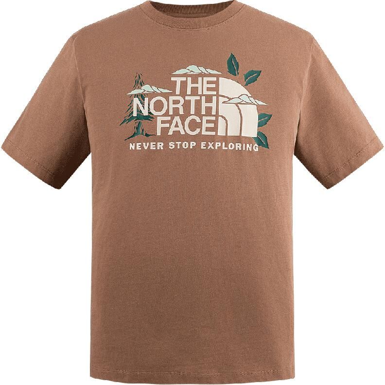 【代購】THE NORTH FACE Urban Exploration SS25 T Shirt Unisex Latte Brown NF0A8D7W-6IH