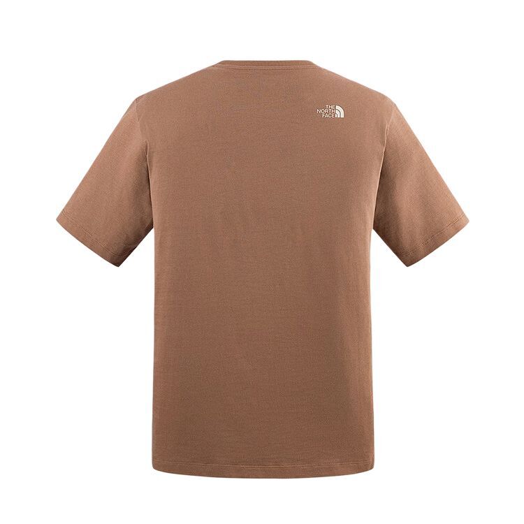 【代購】THE NORTH FACE Urban Exploration SS25 T Shirt Unisex Latte Brown NF0A8D7W-6IH
