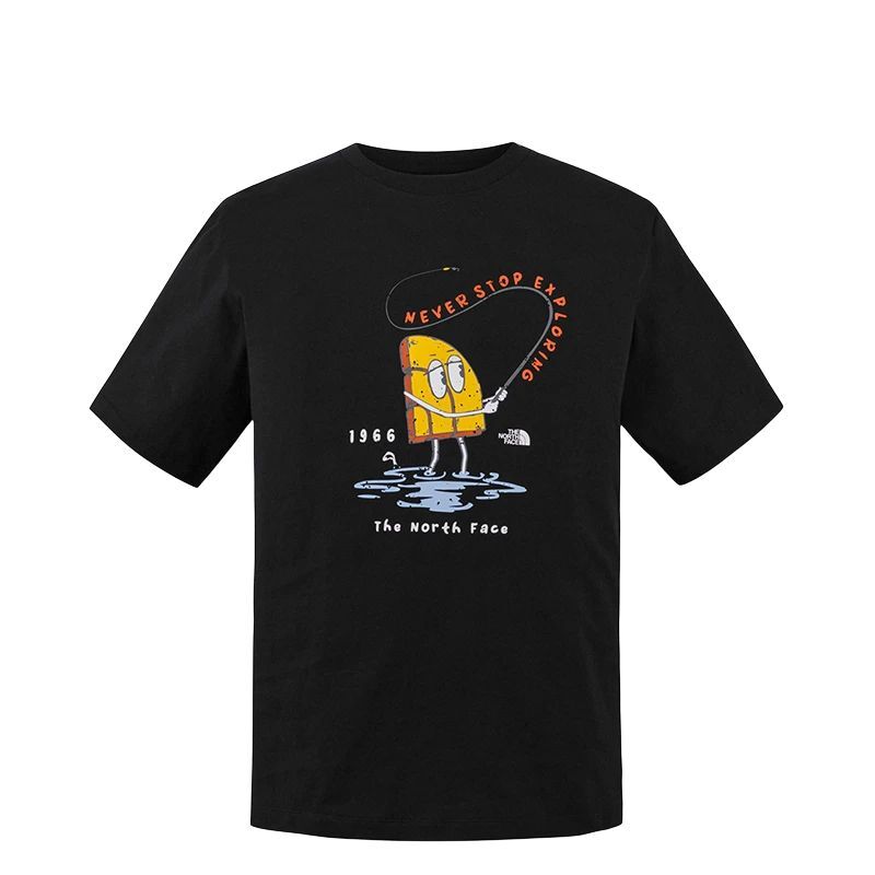 【代購】THE NORTH FACE Urban Exploration SS25 T Shirt Unisex Cosmic Black NF0A8GZ3-JK3