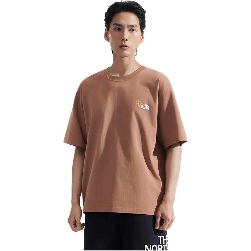 【代購】THE NORTH FACE Urban Exploration T Shirt Unisex Latte Brown NF0A8D85-6IH