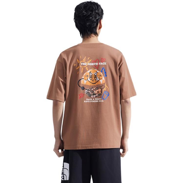 【代購】THE NORTH FACE Urban Exploration T Shirt Unisex Latte Brown NF0A8D85-6IH