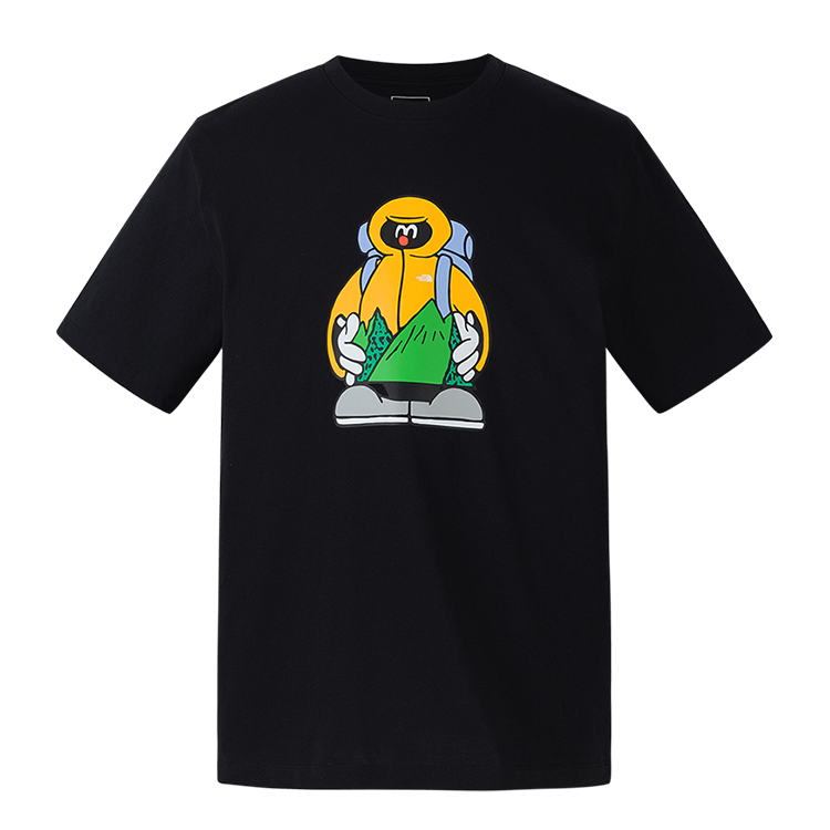 【代購】THE NORTH FACE Urban Exploration SS25 T Shirt Unisex Cosmic Black NF0A8GYZ-JK3
