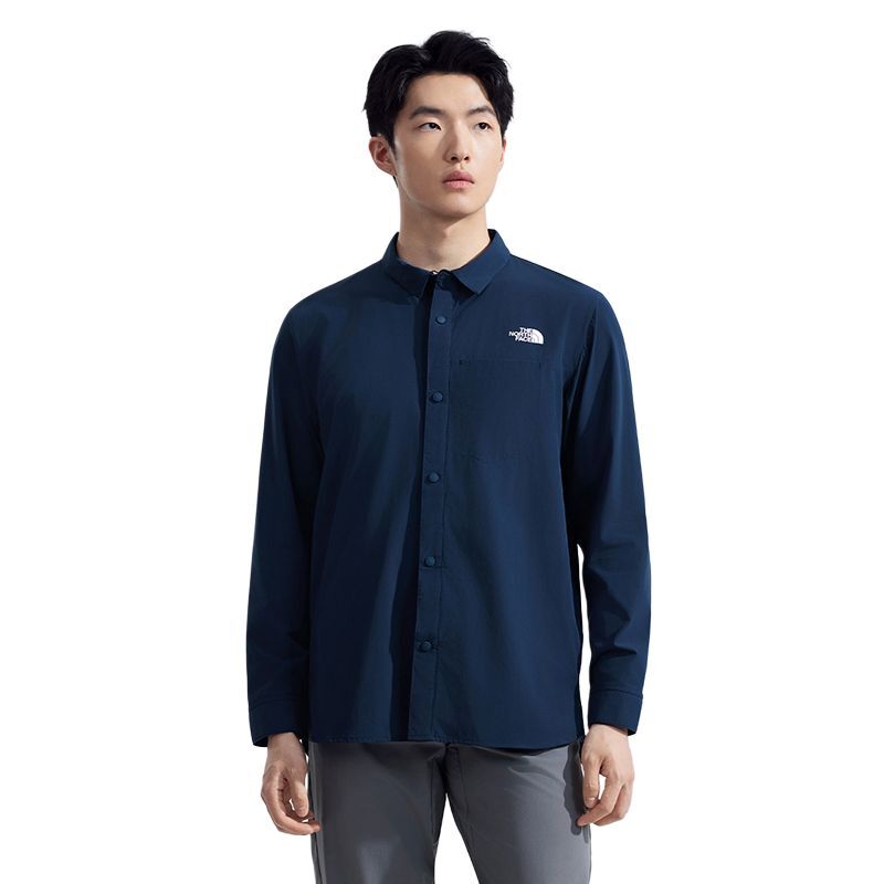 【代購】THE NORTH FACE Urban Exploration SS25 Shirt Men's Summit Blue NF0A4NCQ-8K2