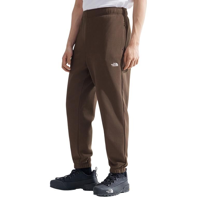 【代購】THE NORTH FACE Urban Exploration Knitted Sweatpants Men's Smoky Brown NF0A8DET-1OI