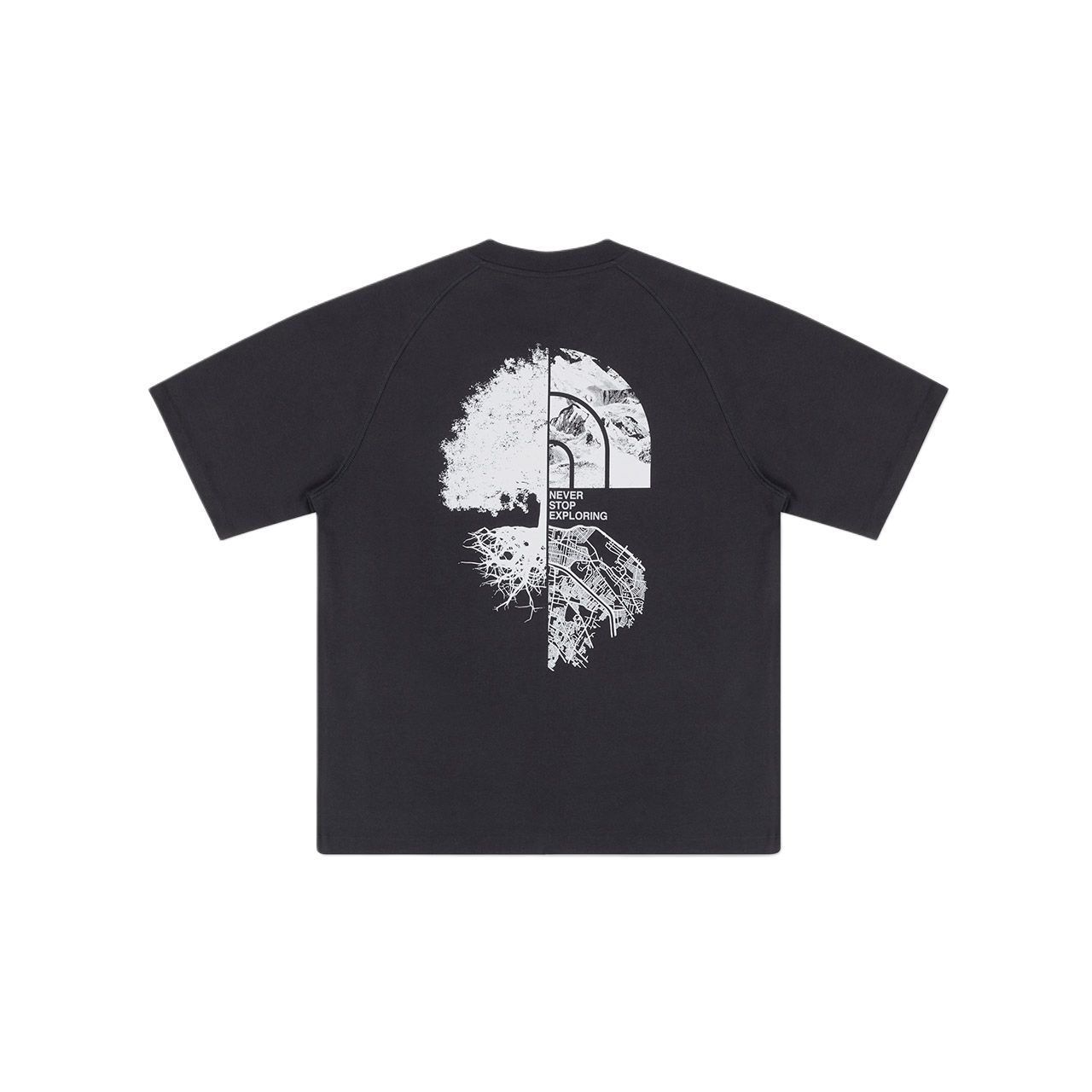 【代購】THE NORTH FACE Urban Exploration T Shirt Men's Cosmic Black NF0A8CKD-JK3