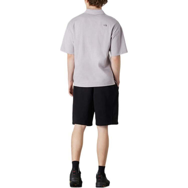 【代購】THE NORTH FACE Urban Exploration Polo Shirt Men's Moon Shadow Gray NF0A8BU1-1OA