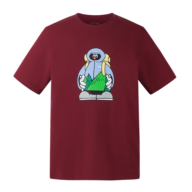 【代購】THE NORTH FACE Urban Exploration SS25 T Shirt Unisex Red NF0A8GYZ-0VO
