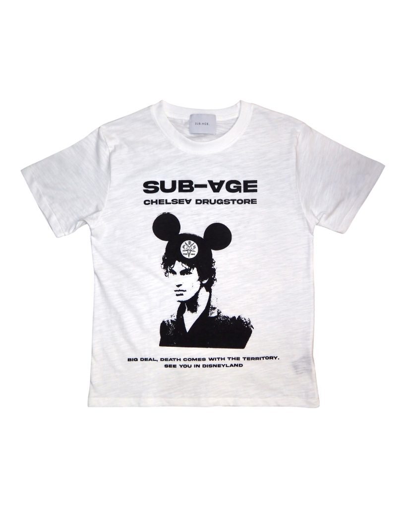 SUB-AGE.｜SUB-AGE. × Chelsea Drug Store T-Shirt (White)