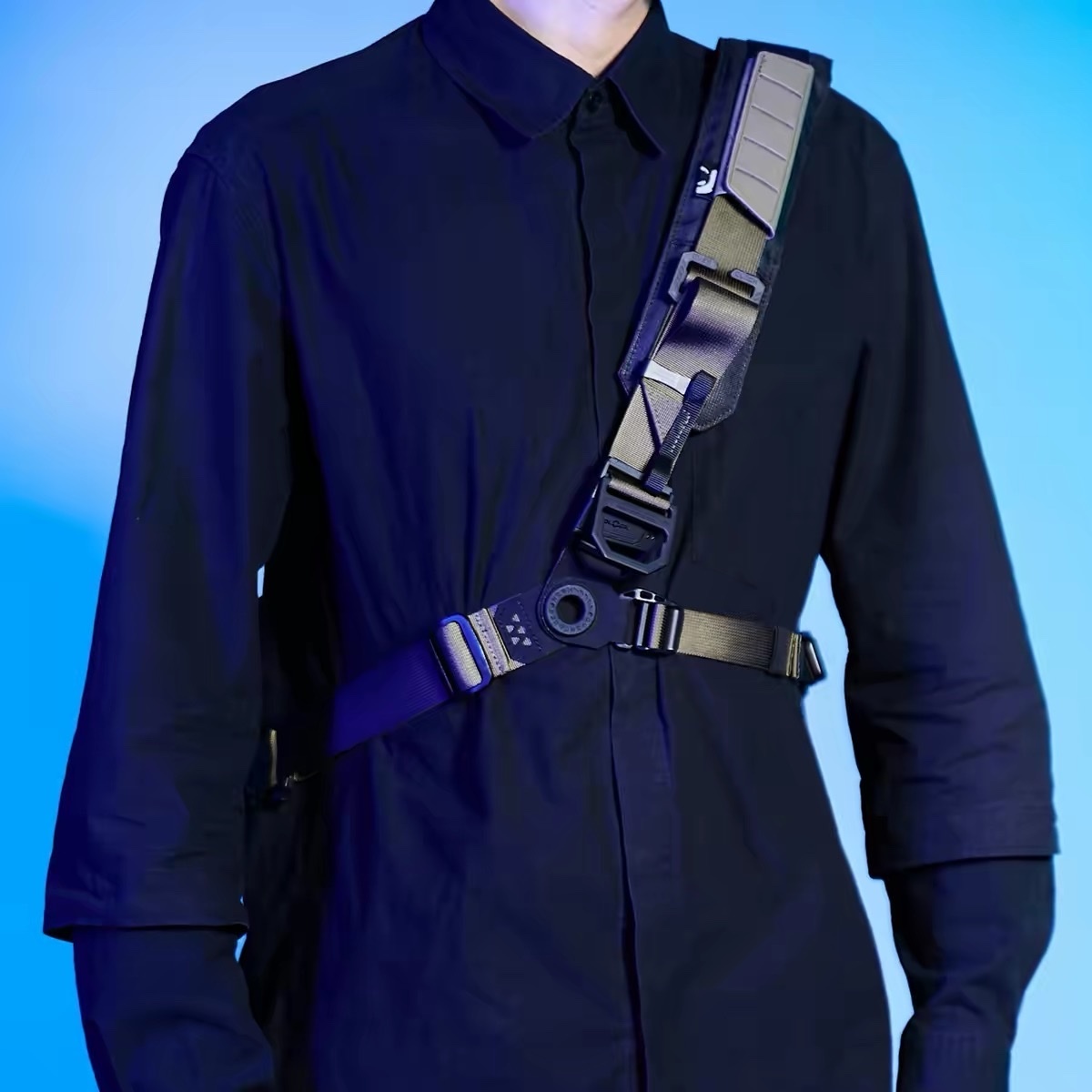【超頻漫遊】AC-23「節點」三點式可旋轉磁扣穩定背帶輔助減壓帶
