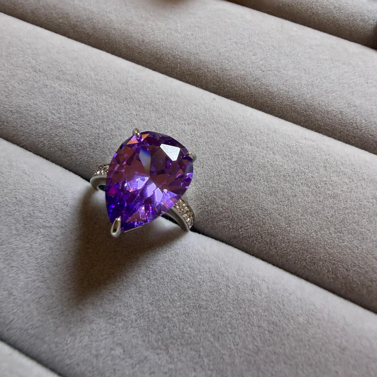 RIN-JJG0921-008 [J1960003]Viola di Parma 帕爾馬紫羅蘭戒指 (A8)