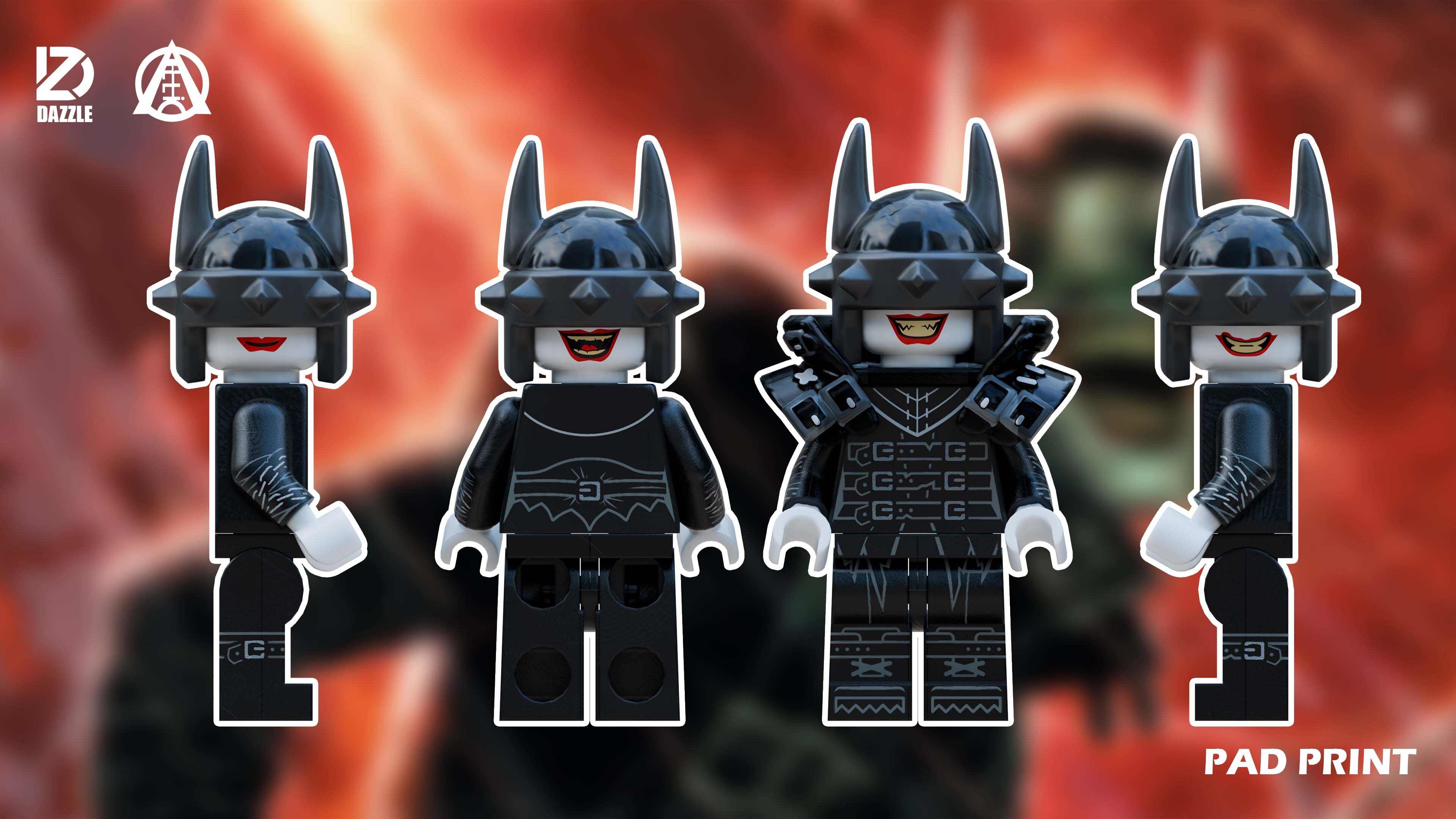 【預訂】【Dazzle Brick】狂笑之蝠