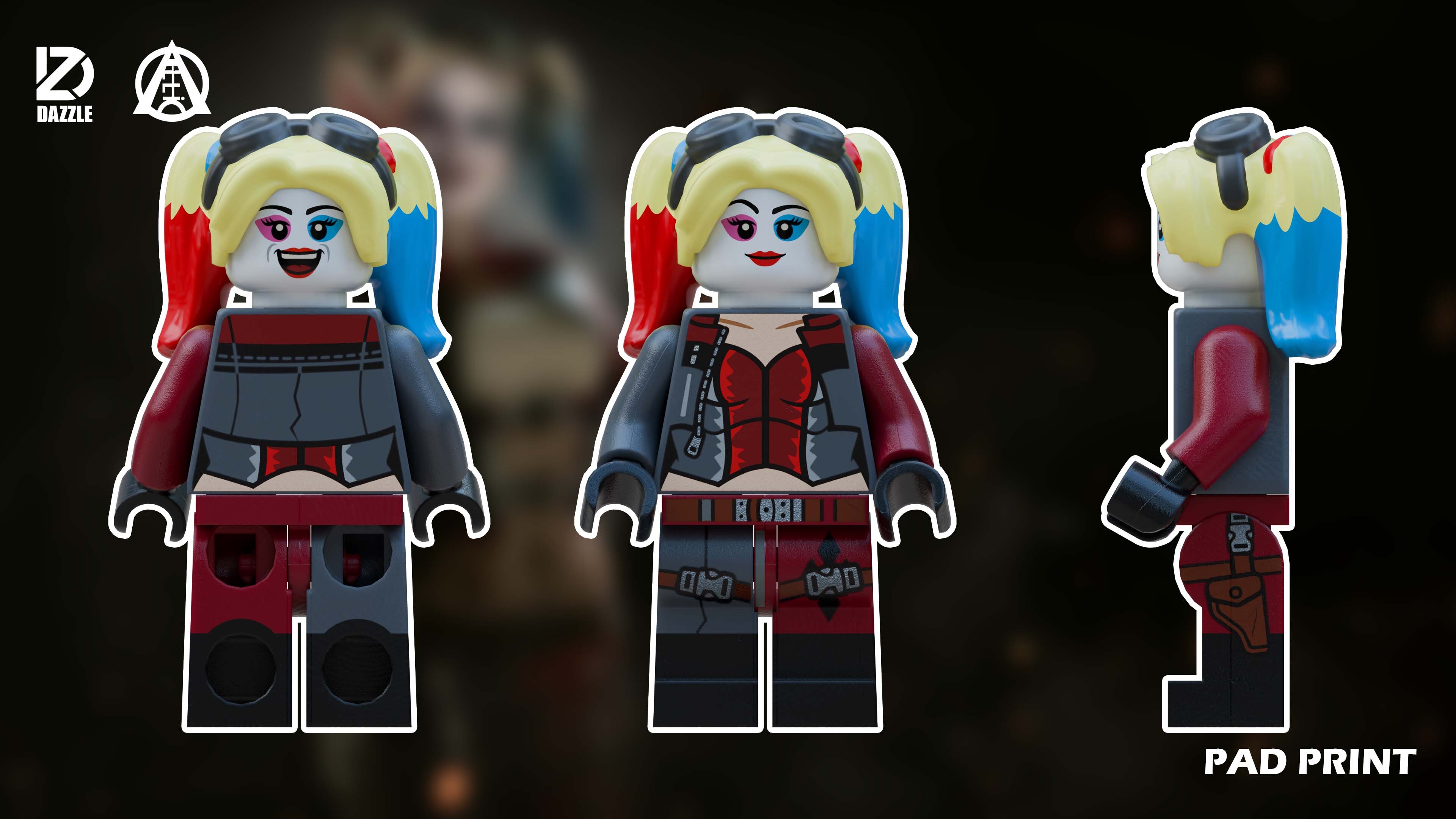 【預訂】【Dazzle Brick】哈莉奎茵