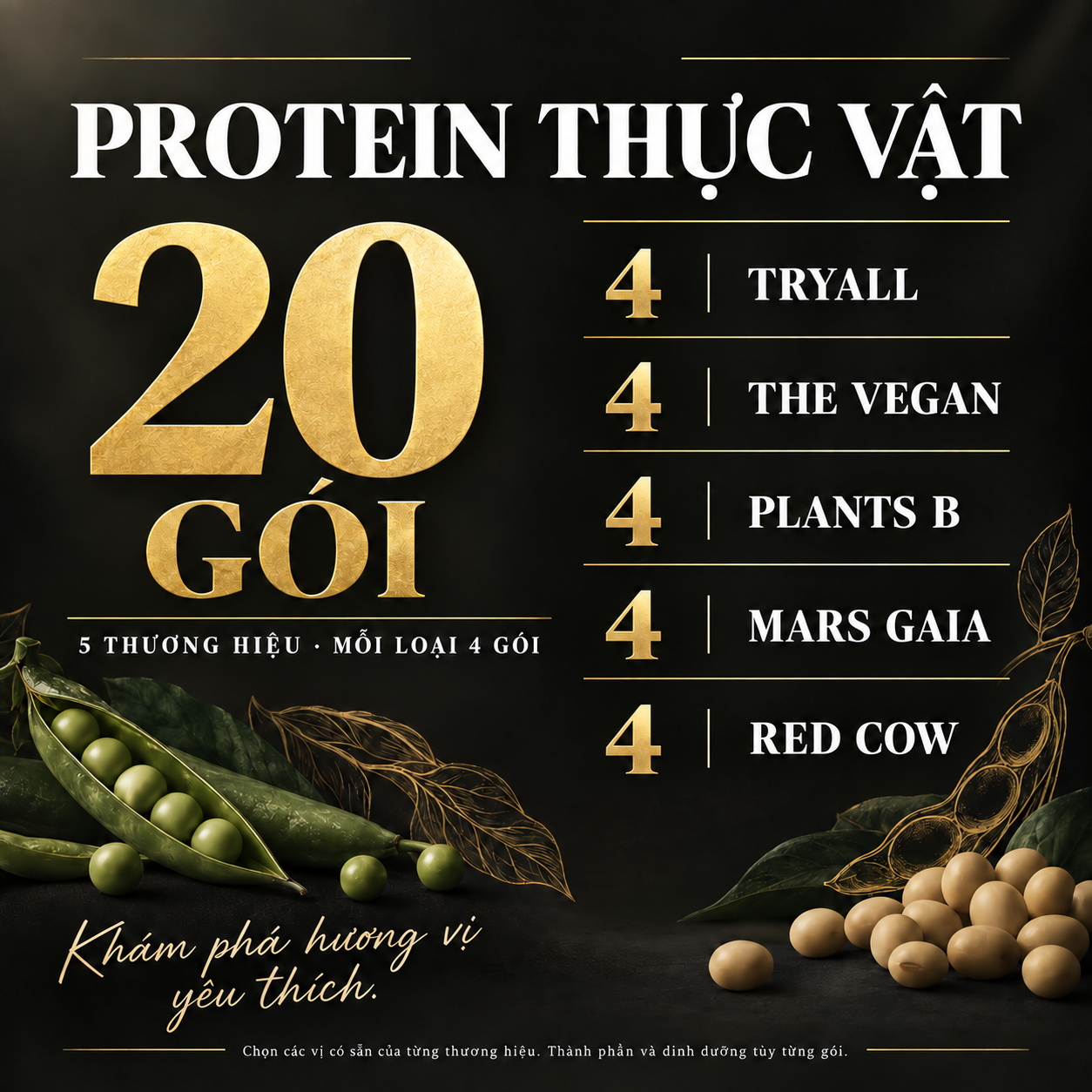 Plant Protein 20 Sachet Discovery Set VI