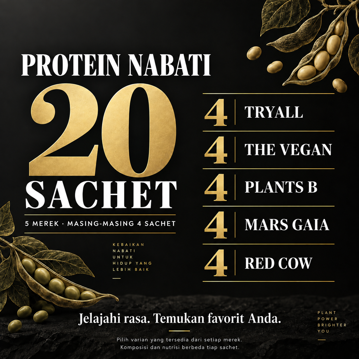 Plant Protein 20 Sachet Discovery Set ID
