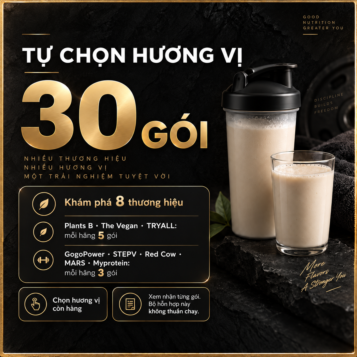 TRYALL mixed30 Features VI