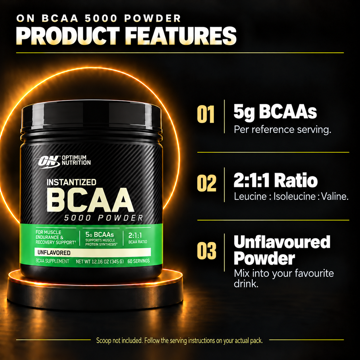 ON BCAA 5000 en features