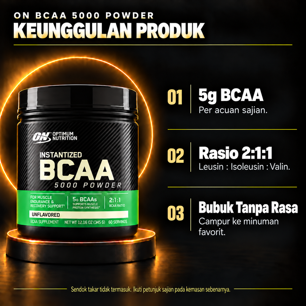 ON BCAA 5000 id features