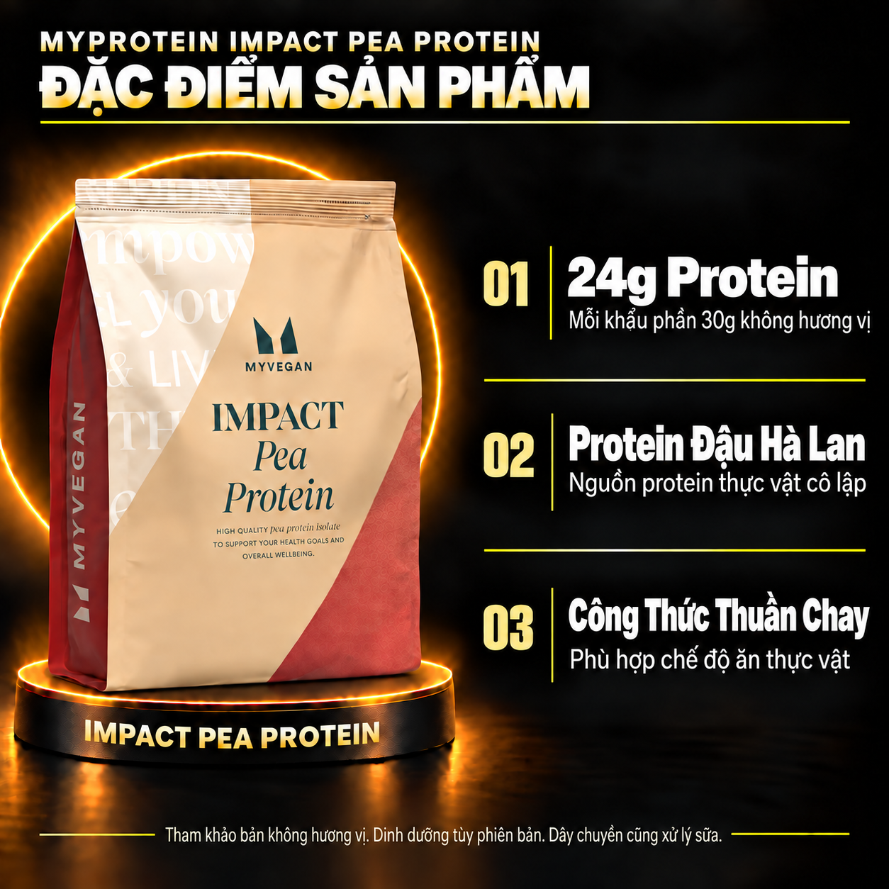 Myprotein Pea Protein vi product features