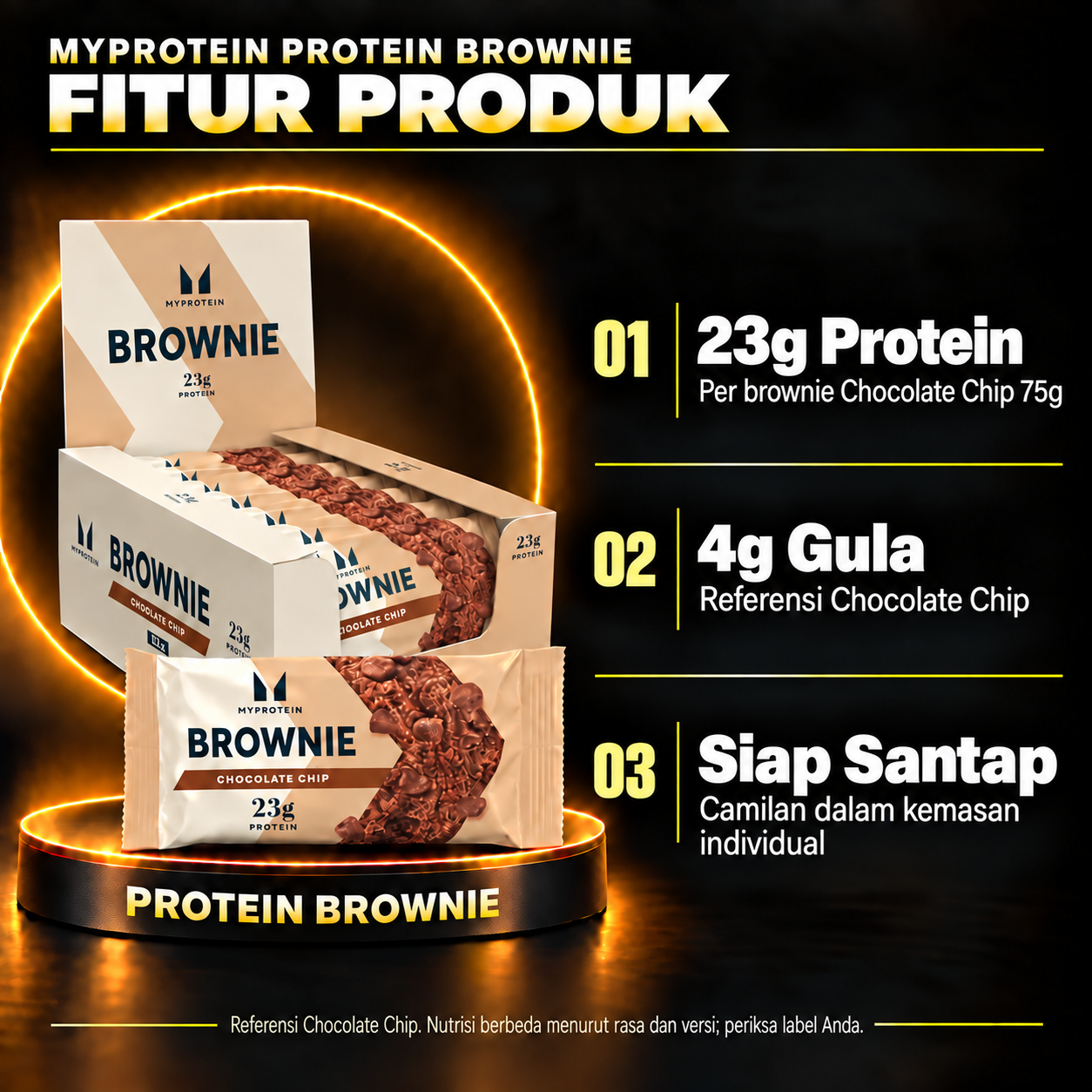 Myprotein Protein Brownie id features