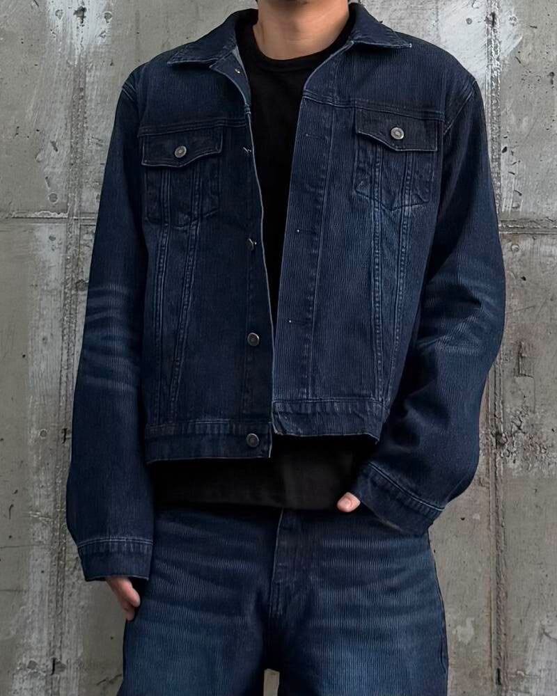 仿污牛仔褸 OTHERFIT-058JK
