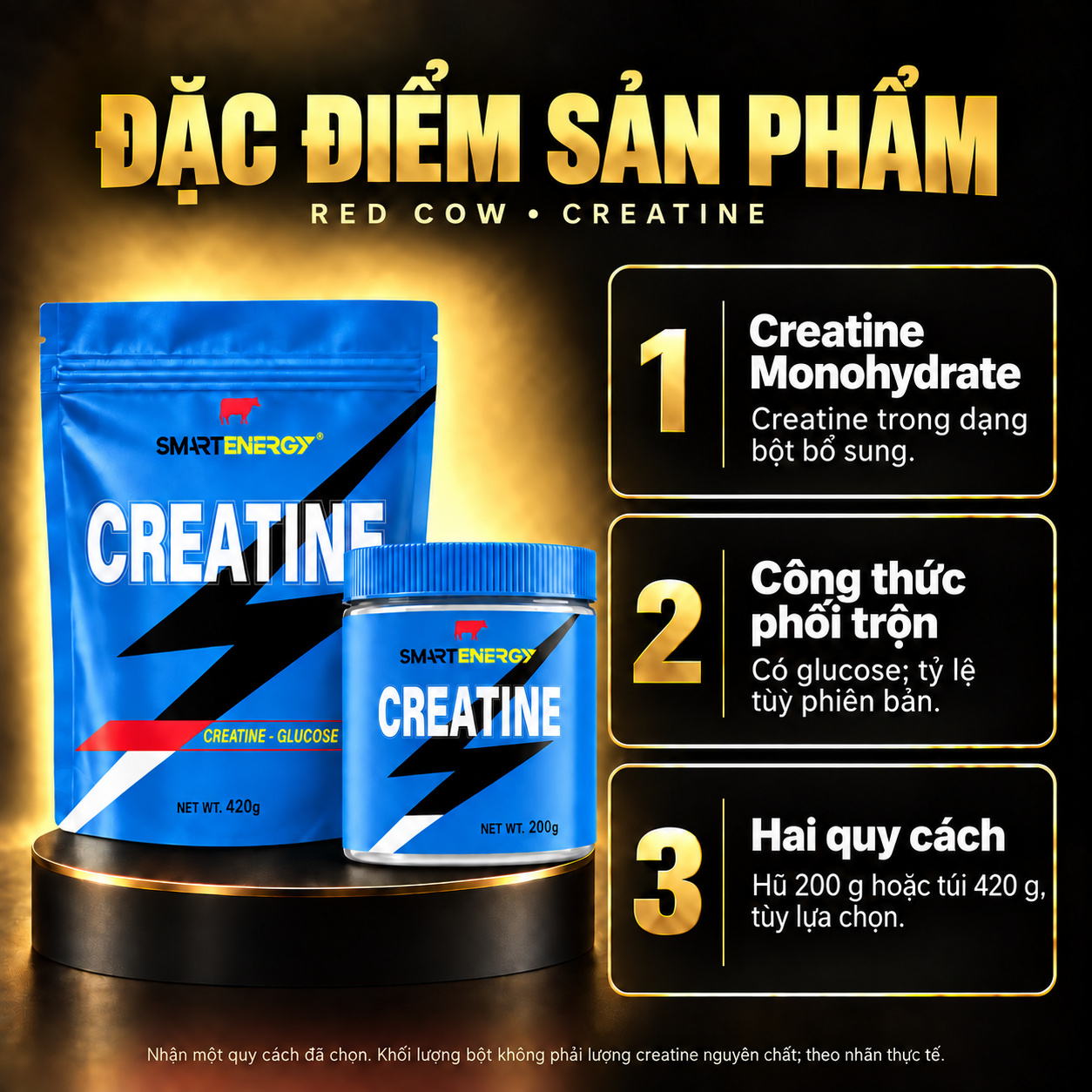 Red Cow creatine blend vi features