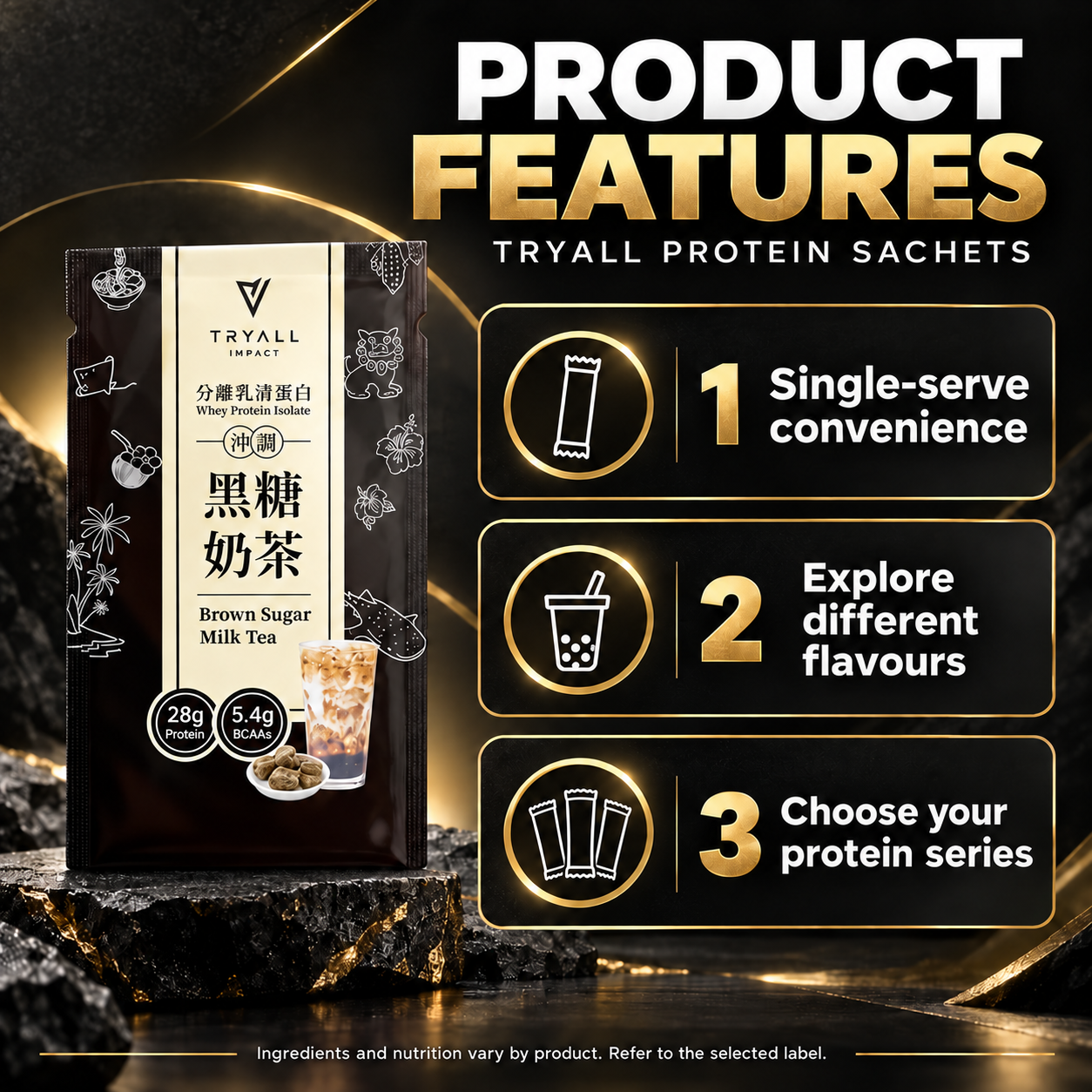 TRYALL sachets Features EN