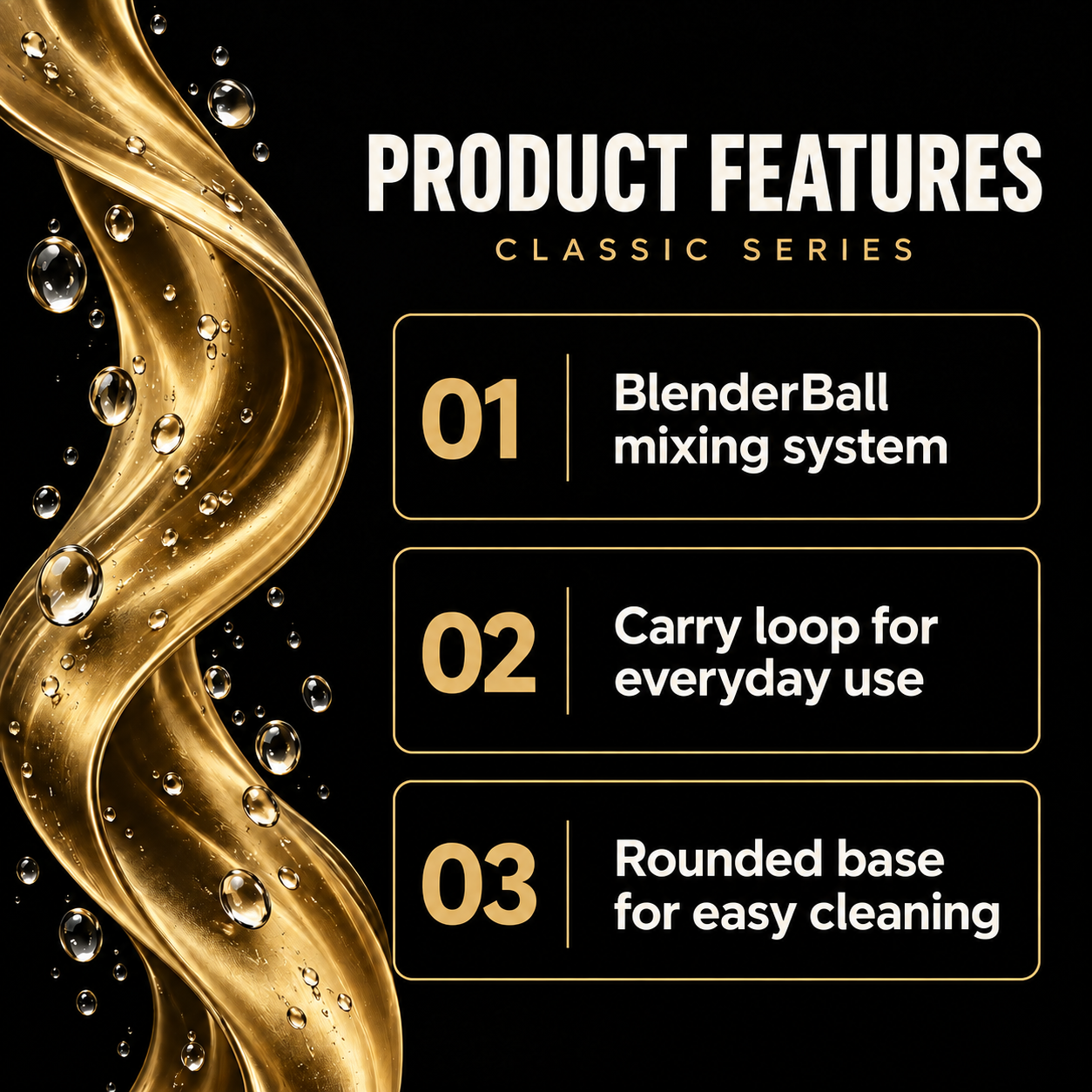 Blender Bottle Classic® Special Series Features EN