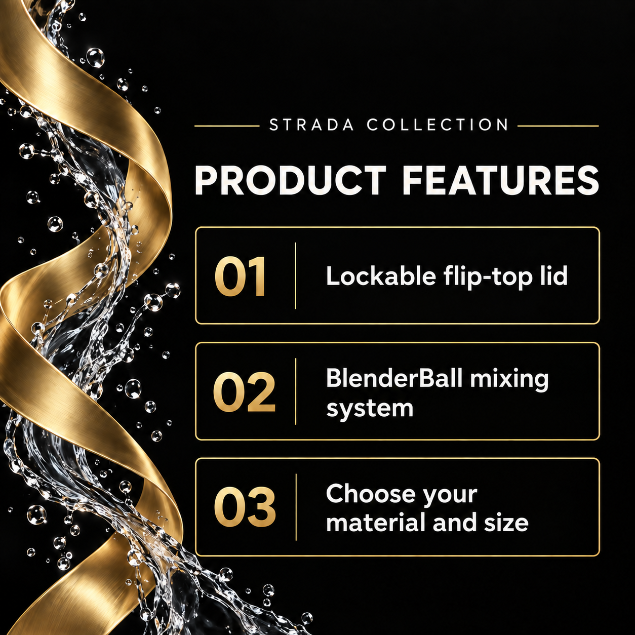 BlenderBottle Strada Collection – Tom & Jerry Features EN