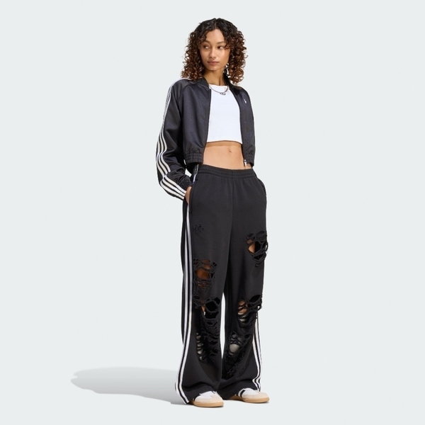 Adidas 愛迪達 Joggers KW8254 女 長褲 休閒長褲 仿舊 純棉 黑