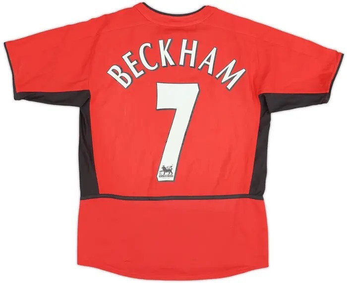 2002 Manchester United Retro Home Shirt with Nameset